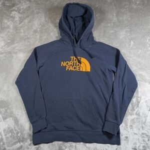 The North Face Hoodie Womens Medium Blue Half Dome Pullover Outdoor Hiking